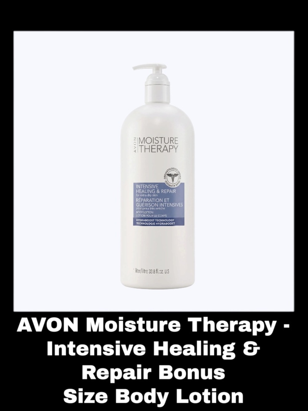 AVON Moisture Therapy - Intensive Healing & Repair Bonus Size Body Lotion